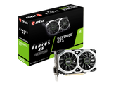 MSI GeForce GTX 1650 D6 VENTUS XS OCV1 - Graphics card - GF GTX 1650 - 4 GB GDDR6 - PCIe 3.0 x16 - DVI, HDMI, DisplayPort